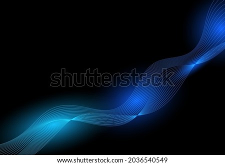 Music abstract background. , showing sound waves with musical waves.