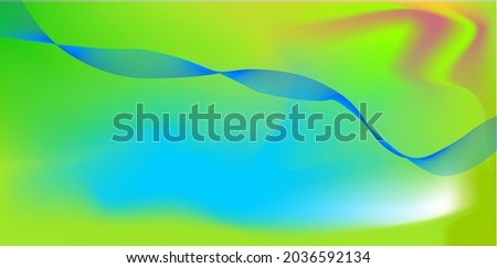  Abstract light green and blue  gradient background design 