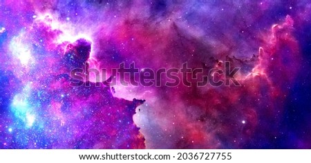 Ruptured Galaxy - Elements of this Image Furnished by NASA