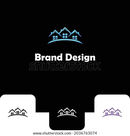 Home, house, building, real estate logo design vector templates. Architecture, construction, property, corporate business logo design. Abstract, creative, modern, simple, unique, and minimal logos.