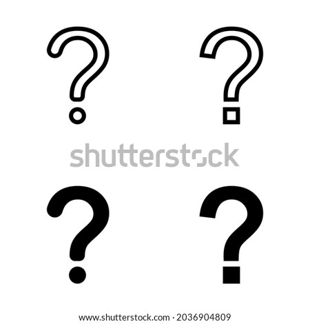 Question Mark icon for apps and web sites
