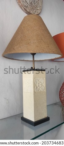 unique and simple bedroom lamp