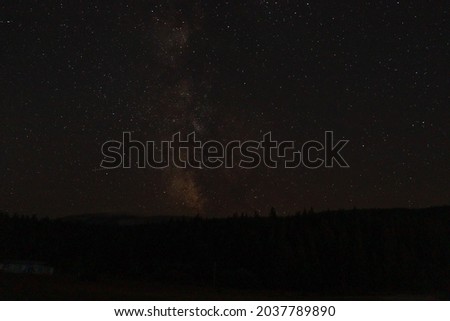 Milky Way visible during summer nights