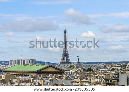 Paris Skyline. France.