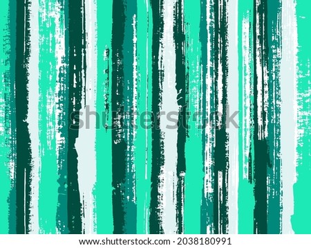 Watercolor strips seamless vector background. Striped tablecloth textile print. Old style material graphic background. Multicolor ethnic sample swatch design.