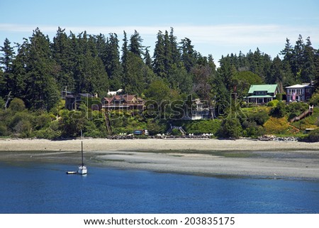 Bainbridge Island, Washington State, USA Royalty-Free Stock Photo #203835175
