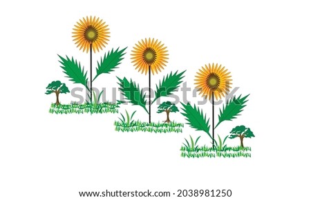  Gruping sunflower monogram frame  alphabet