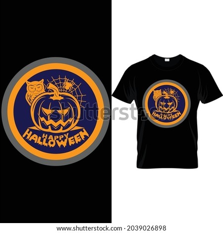 Happy Halloween custom t shirt design