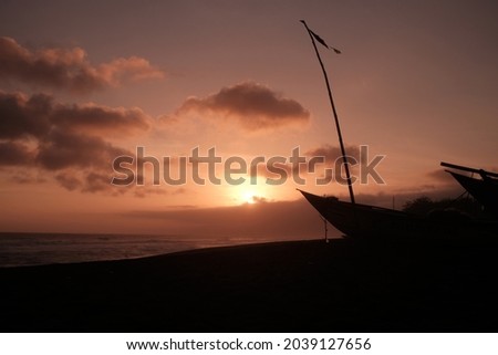 enjoy the beauty of the sunset on the beach of samas