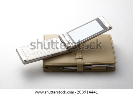 Notebook And Mobile Phone
