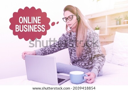 Conceptual display Online Business. Conceptual photo kind of business activity that happens over the internet Entrepreneur Checking And Reading Emails, Student Sending Messages Online