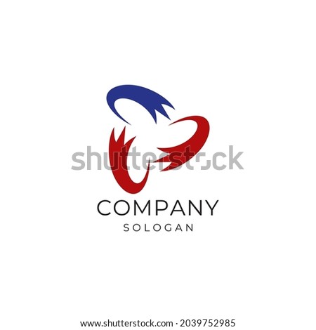 technology logo, Maple Leafs Combination Canada Logo Design Inspiration