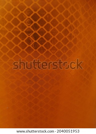 Yellow and orange honeycomb reflective background