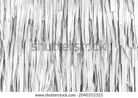 White leaf wall pattern and background seamless