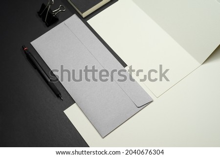 Stationery Branding Mockup Template Composition