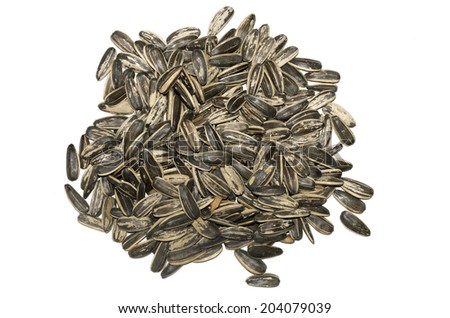 group of sunflower seeds