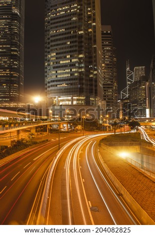 hong kong,modern city at night