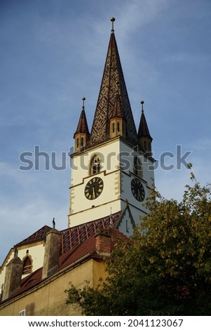 The Lutheran Cathedral of Saint Mary (German: Evangelische Stadtpfarrkirche in Hermannstadt, Romanian: Biserica Evanghelică din Sibiu) is the most famous Gothic-style church in Sibiu, Transylvania, Ro