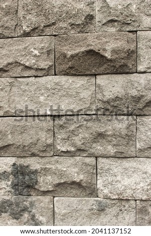 Photos of the surface Walls of natural stone piles can be used as wallpaper designs, screen backgrounds