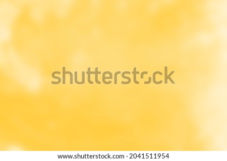 Abstract yellow watercolor background texture