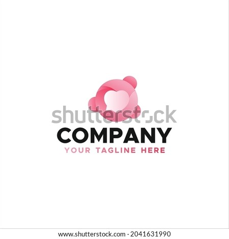 Chat Logo Gradient Brand For Company