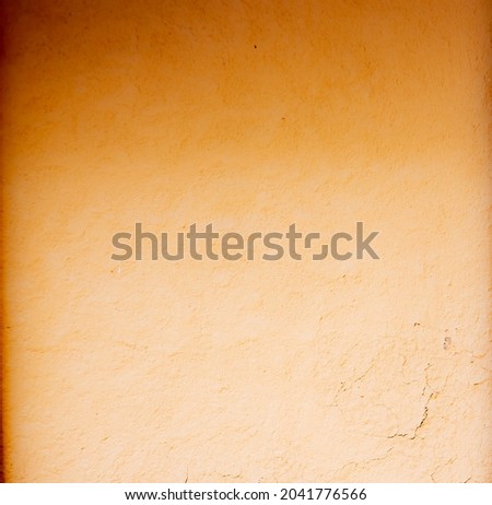 Blurred picture of soil wall and orange tone
