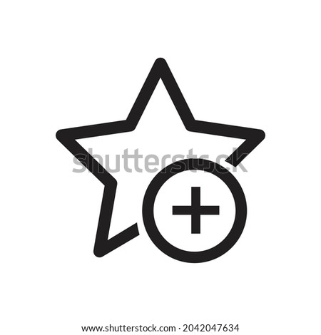 add this page to favorite icon logo Royalty-Free Stock Photo #2042047634