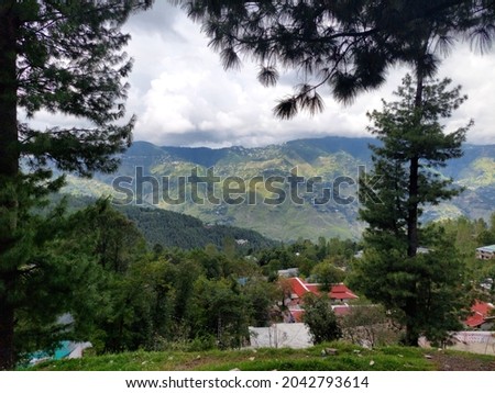 Beautiful Picture of Murree Hills near capital Islamabad, Pakistan