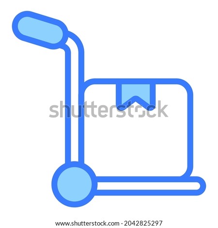 Free shopping blue line icon, Black Friday glyph style store or market shopping commerce, shop sale icon design.