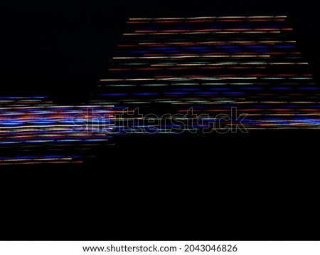abstract shot of different colors with dark background