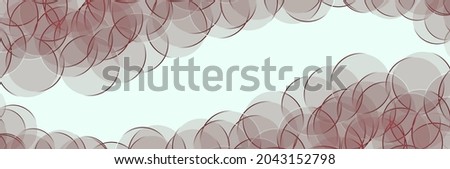 Abstract painting art with brown luxury bubble paint brush for presentation, website background, banner, wall decoration, or t-shirt design.
