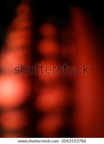 Abstract shiny red blurry wallpaper with different elements