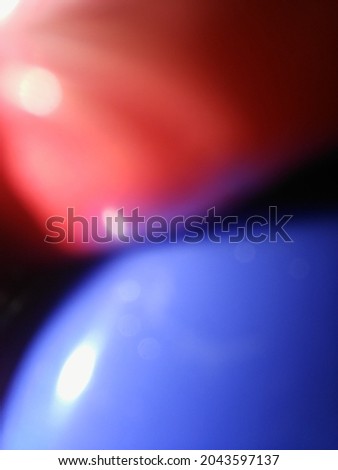 Conceptual multicolor blurry wallpaper with different elements  with shadows and light