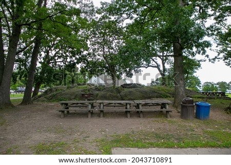 These are photos of a park in New Rochelle, NY. 