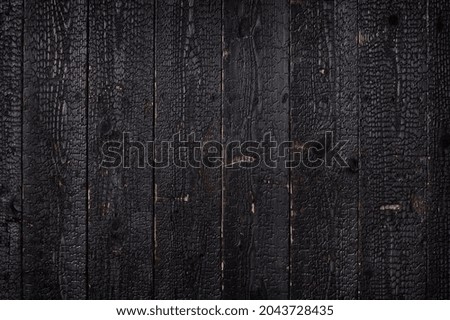 Black Wood Dark background texture natural background Copy Space