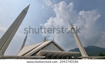 Shah Faisal mosque, Islamabad, Pakistan