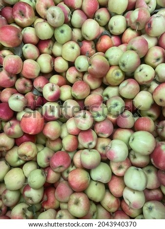 Lots of apples. Beautiful picture for background 