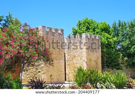 Castle of Lagos, Algarve, Portugal  Royalty-Free Stock Photo #204409177
