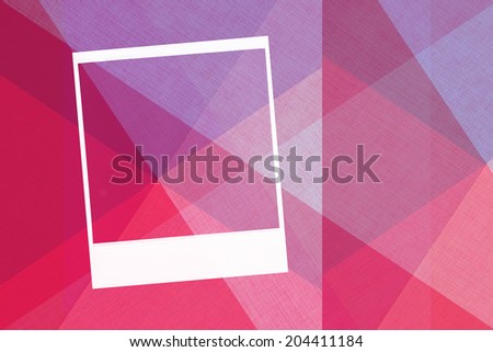 photo frame on abstract background