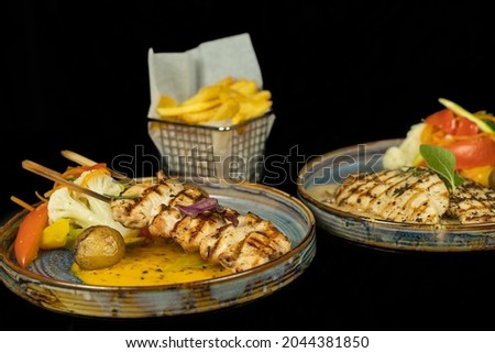 Restaurant Food Menu Design Plate Pictures