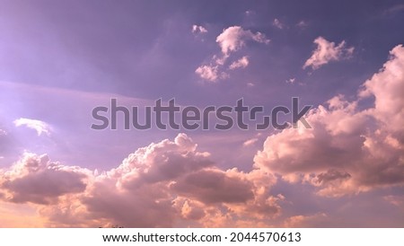 nature background of beautiful sky at sunset. abstract background.