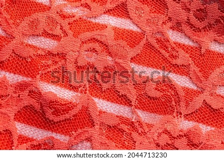 red patterned material, background macro Style