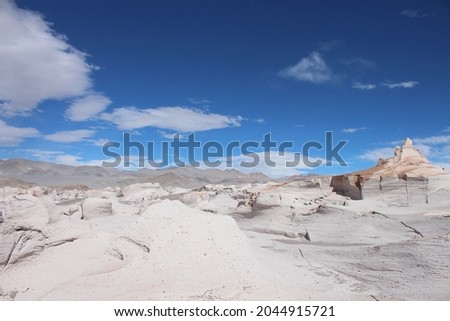 
unique pumice field in the world in northwestern Argentina