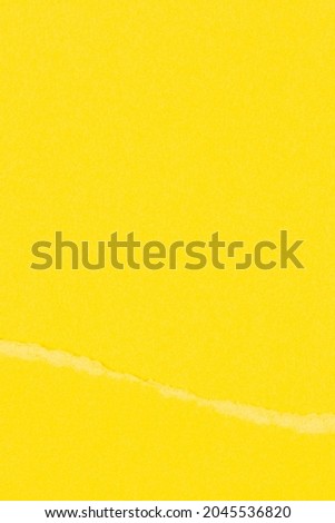 Torn grunge ripped yellow paper background. Monochrome torn paper collage wallpaper