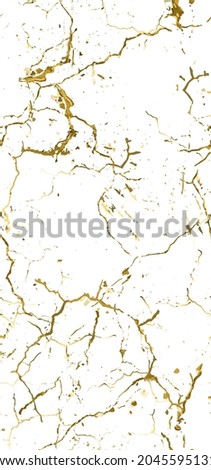 Distress Grunge Texture. Elegant Seamless Pattern. Gold Old, Retro Background. Broken, Cracked Wall Texture. Scratched, Dirt Print. Golden Luxury Grunge Style. Noise Rough Design. Vector Illustration.