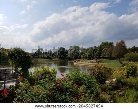 Arboretum and Botanical Gardens in Overland Park, Kansas Royalty-Free Stock Photo #2045827454