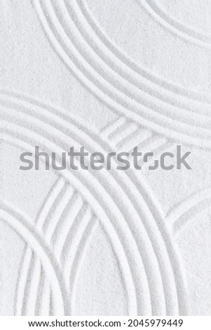 White sand surface texture background zen and peace concept
