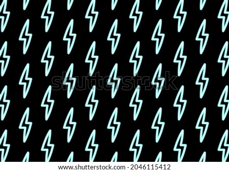 Bolt pattern vector. Thunder pattern.  wallpaper. free space for text. background.