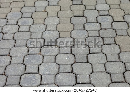 Pavement texture in the park for backgrounds