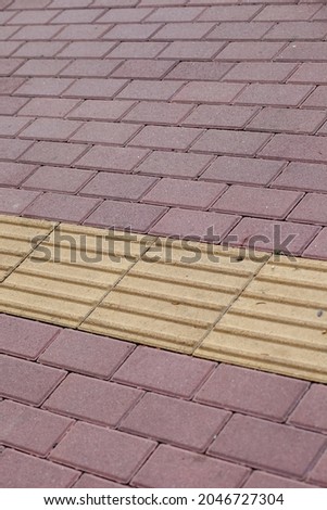 Pavement texture in the park for backgrounds